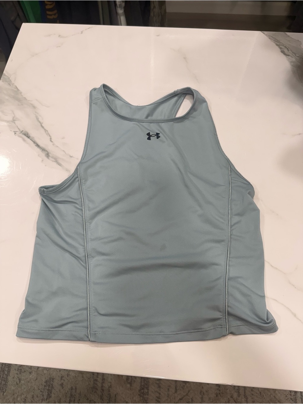 Under Armour Sky Baby Blue crop top small